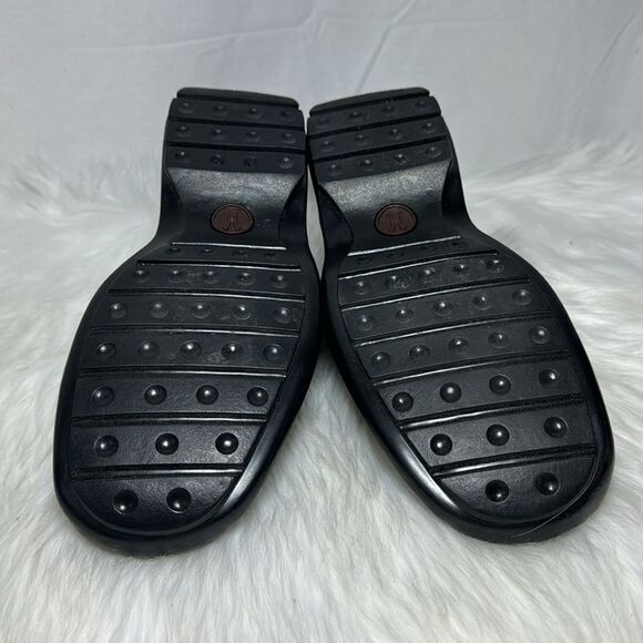 Cole Haan Zeno Black Leather Slip On Loafers SEE DESCRIPTION Sz 7.5 - Picture 6 of 6